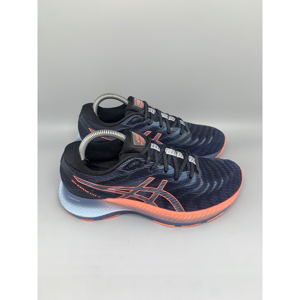 ASICS Gel-Kayano Lite 2 Deep Ocean Pink Running Shoes 1012B071 Women's Sz 9